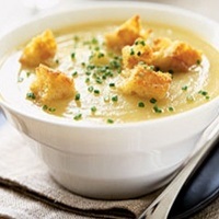 Supa de cartofi cu crotoni - cum să gătești