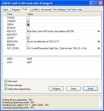 Clonați diagrama diagramei avr jtag