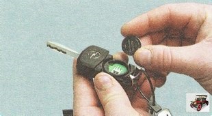 Taste Opel Astra n - telecomandă, înlocuirea bateriei