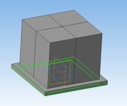 Compass-3d acasă pentru manechine