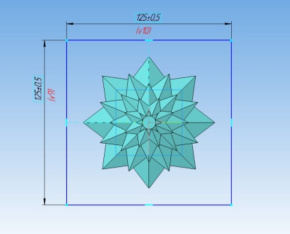 Compass-3d acasă pentru manechine