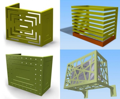 Instalatii de climatizare de fatada, arhitectura si design, arhivare