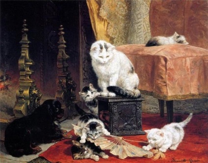 Pisicile din artă