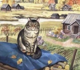 Pisicile artistului Tatiana Rodionova, creșă din pisicile de mazăre din Siberia Neva - atlas grand