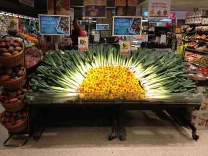 Decorarea creativă a contoarelor de legume (11 fotografii)