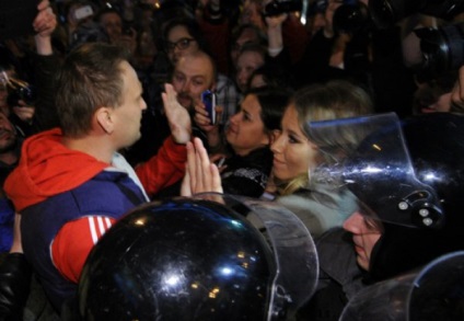 Xenia Sobchak a petrecut noaptea în închisoare - vedete și celebrități ale spectacolului - știri din viața stelelor