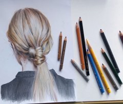 Curs în desen cu creioane colorate
