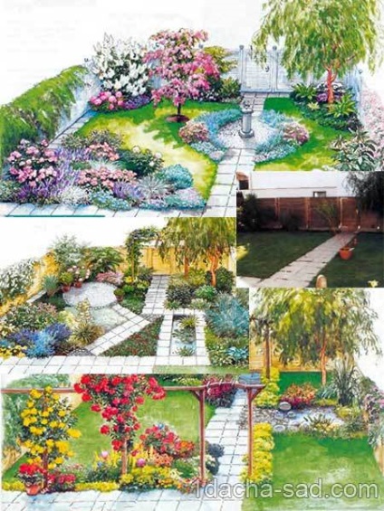 Design peisagistic al unui mic grădină - creați o grădină de vis pe un hectar, ideile mele pentru a da și