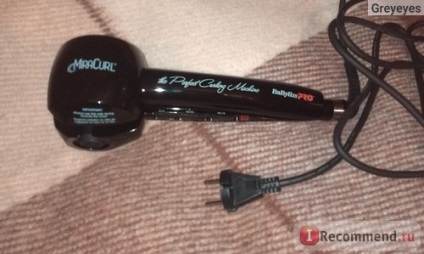 A babyliss miracurl készítéséhez használt gép a tökéletes curling gép bab2665e - «оригинал