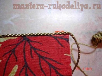 Design de clasă master a broderii cutie