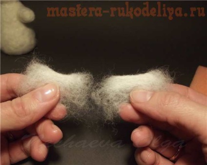 Maestru-clasa pe om de zăpadă uscat felting