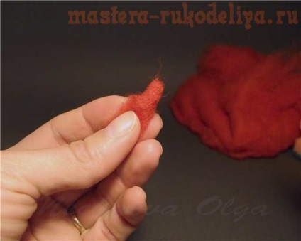 Maestru-clasa pe om de zăpadă uscat felting