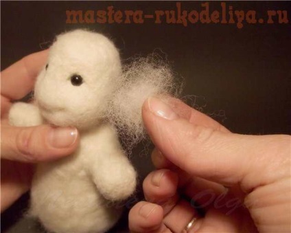 Maestru-clasa pe om de zăpadă uscat felting