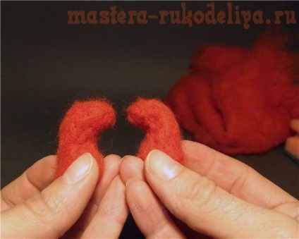 Maestru-clasa pe om de zăpadă uscat felting