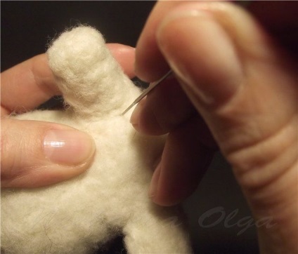 Clasa de masterat pe om de zăpadă felting - târg de maeștri - manual, manual