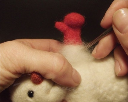 Clasa de masterat pe om de zăpadă felting - târg de maeștri - manual, manual