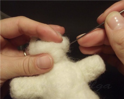 Clasa de masterat pe om de zăpadă felting - târg de maeștri - manual, manual