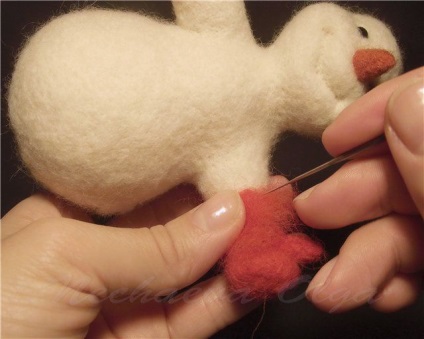 Clasa de masterat pe om de zăpadă felting - târg de maeștri - manual, manual