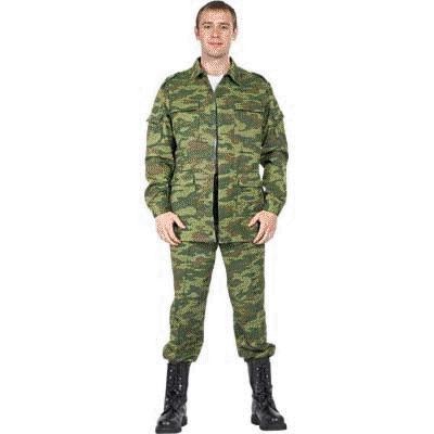 Materiale pentru croirea unei uniforme militare de câmp, un muzeu de costume militare