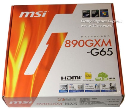 Plăci de bază msi 890gxm-g65 pe chipset și 890gx