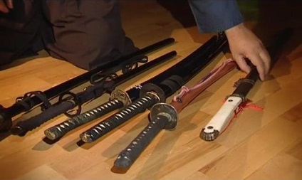 Săbii din Japonia (video) shinobi-ken și tanto