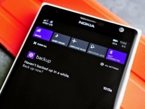 Biztonsági mentés beállítása Windows telefonon