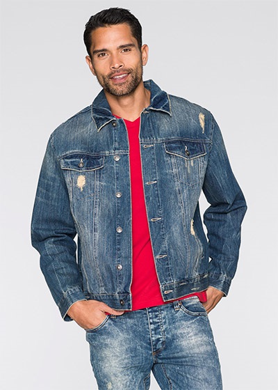 Jachete de blugi pentru bărbați de dimensiuni mari, modele, mărci