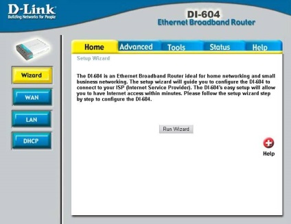 Configurarea d-link di-604, configurarea hardware-ului