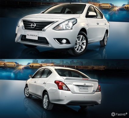 Nissan Almera în noul corp, lumea auto