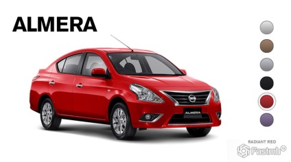 Nissan Almera în noul corp, lumea auto