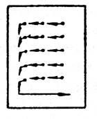 A fordított rekonstrukció az oszlopról a 3-ra (4, 5 és t