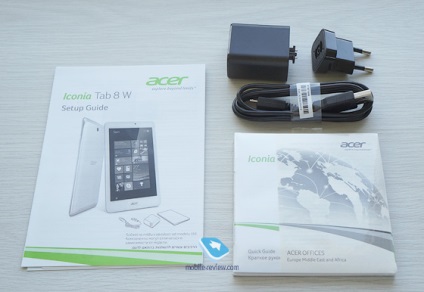 Prezentare generală tabletă acer iconia tab 8 w