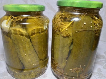 Uborka mustárral télen sterilizálás nélkül és vele együtt, meleg és hideg módon