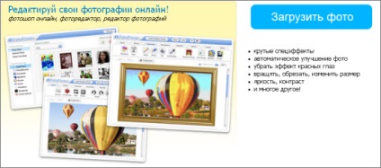 Online photoshop avazun în limba rusă va ajuta la crearea unui avatar