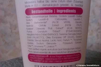 Organic gel de duș nonique și un nou body scrub garnier bodytonic comentarii