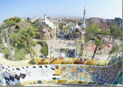 Park Guell în Barcelona