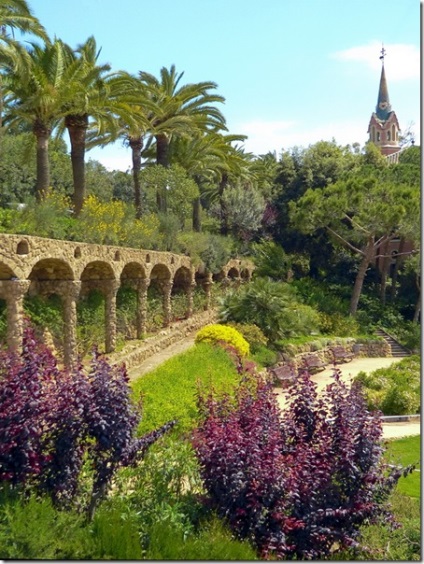 Park Guell în Barcelona