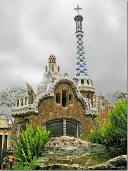 Park Guell în Barcelona