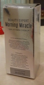 Ser pentru dimineața dimineață miracol intensiv de îngrijire a pielii magazin on-line