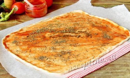 Pizza padlizsánnal - lépésről lépésre recept fotóval