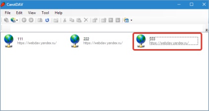 Conectarea la discul Yandex prin intermediul webdav-client
