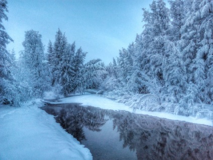 Pole de frig, omyakon, yakutia