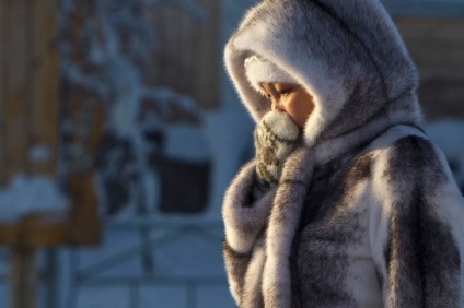 Pole de frig, omyakon, yakutia