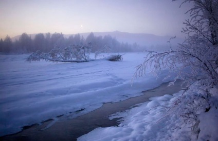 Pole de frig, omyakon, yakutia