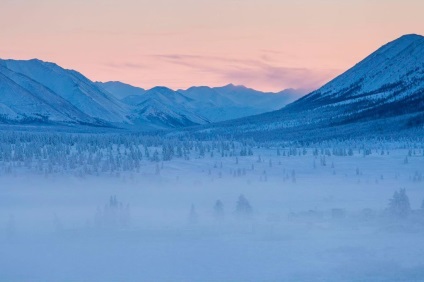 Hidegoszlop, omyakon, yakutia