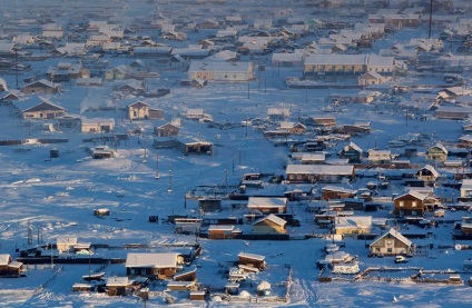 Pole de frig, omyakon, yakutia