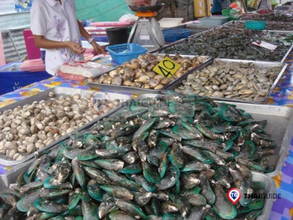 Fructe de mare populare în Thailanda