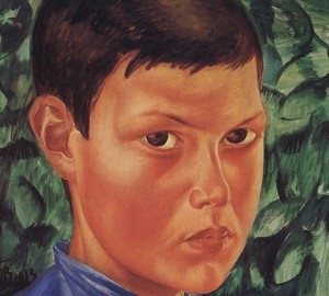 Portré egy fiú, petrov-vodkin