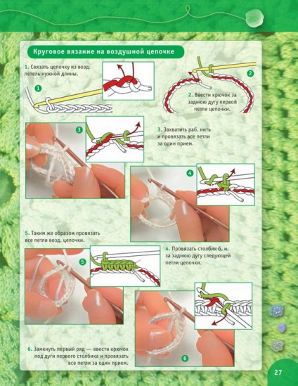 Pas cu pas tutorial crochet