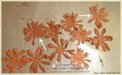 Chrysanthemurile fine fabricate din țesături